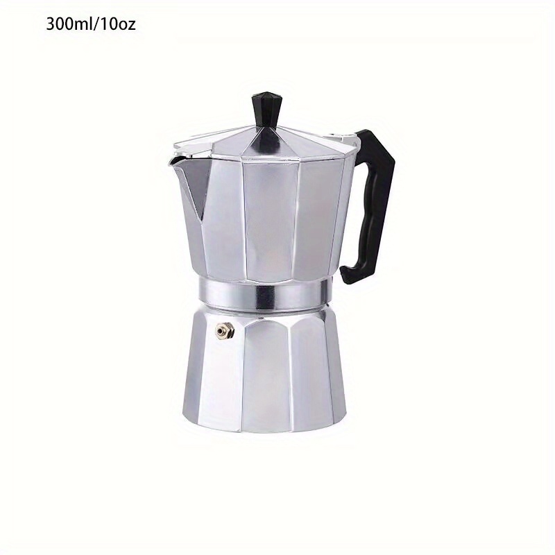 Classic Stovetop Espresso And Coffee Maker, Moka Pot For Italian And Cuban  Cafe Brewing, Greca Coffee Maker, Cafeteras,3/6/9 Espresso Cups, ( 1cup= )  Black - Temu United Arab Emirates