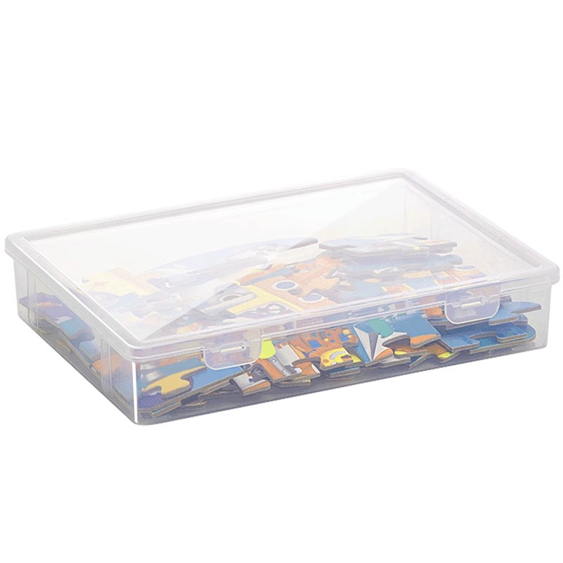 Puzzle Cube 10.2x10.2cm Boite Rangement Boite