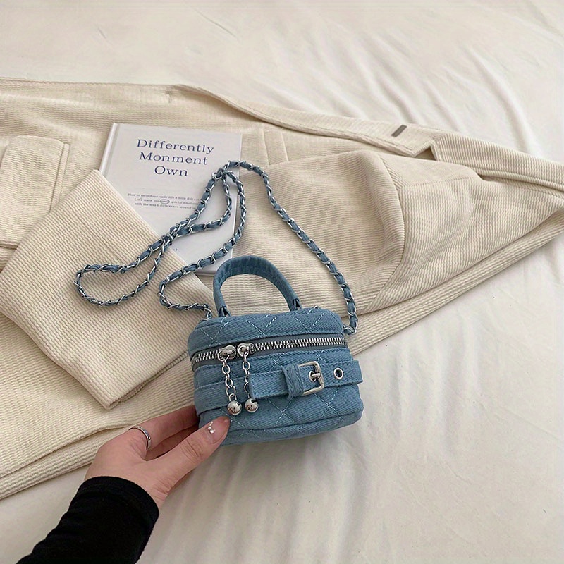 Women's Mini Small Denim Purse