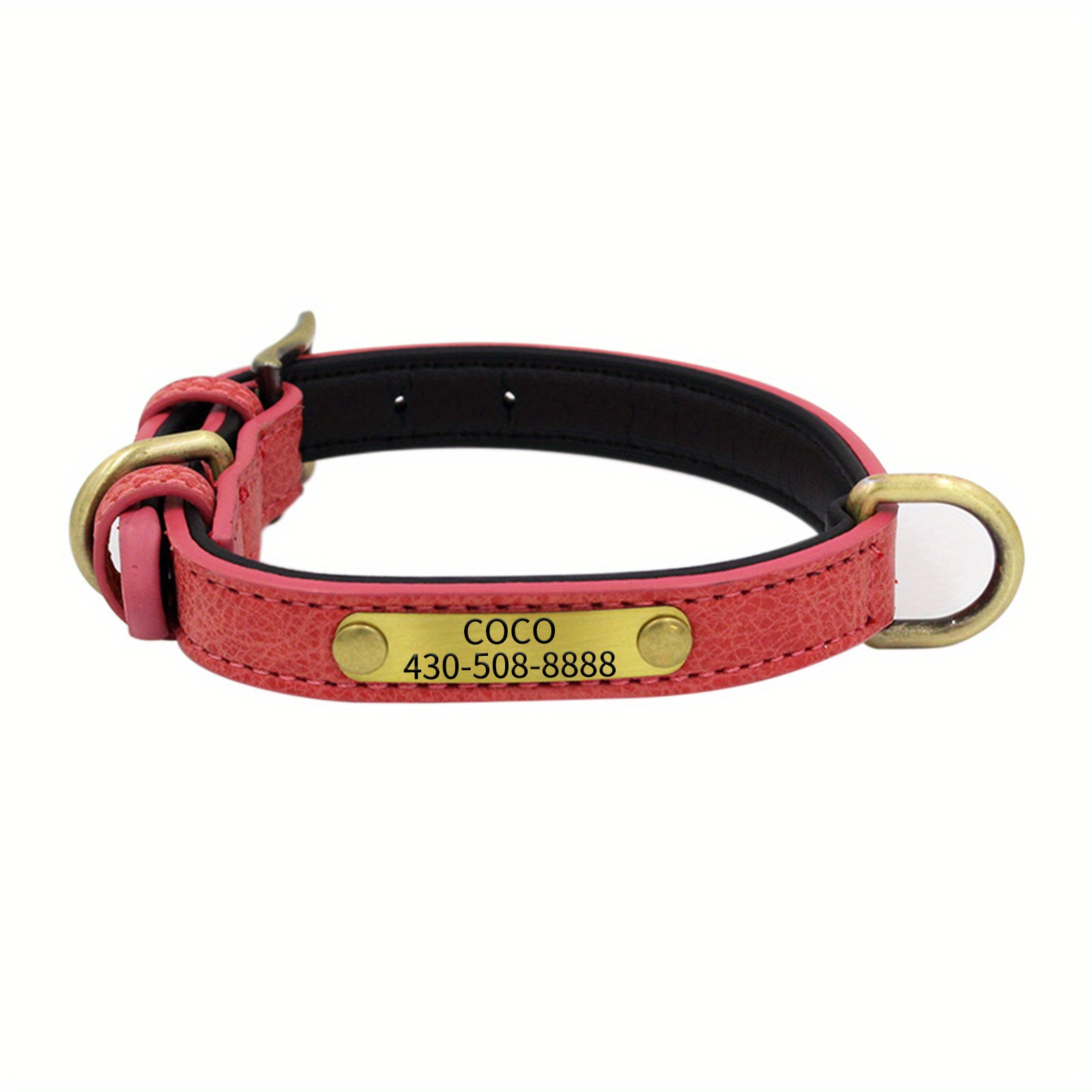 Ausuky Hundehalsband Aus Edelstahl 316L – Kubanische Kette, Für Mittelgroße Hunde, 66 Cm