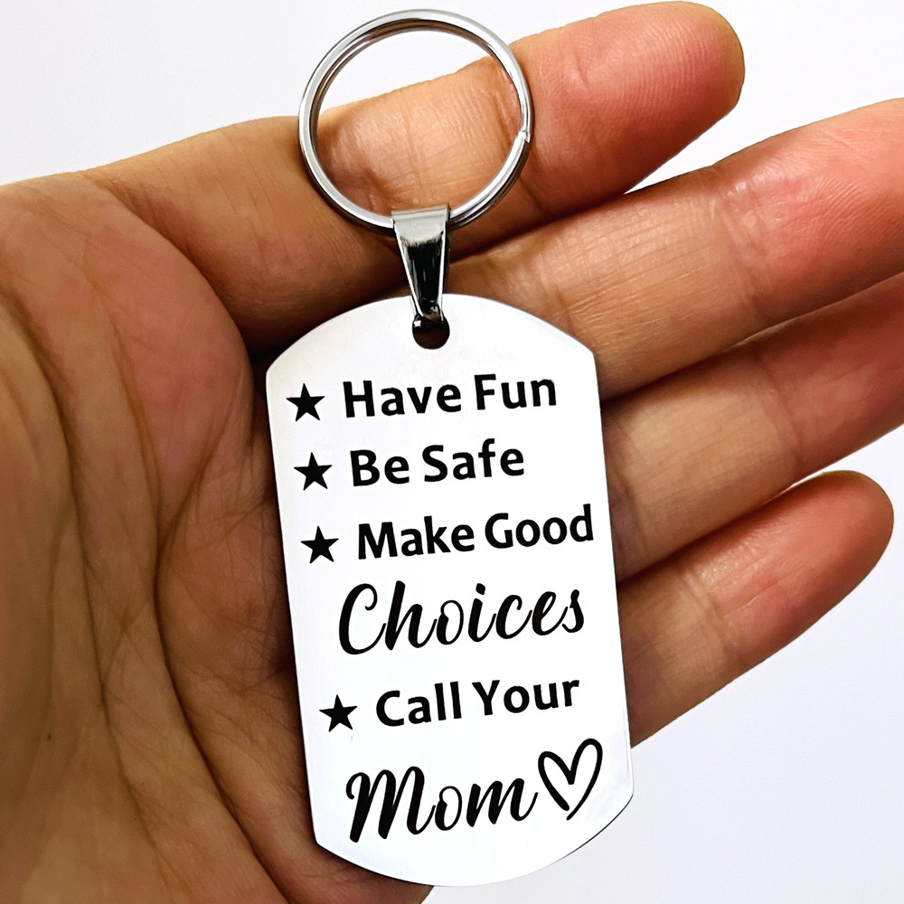 Call Your Mom Keychain For New Driver Gifts For Graduation - Temu