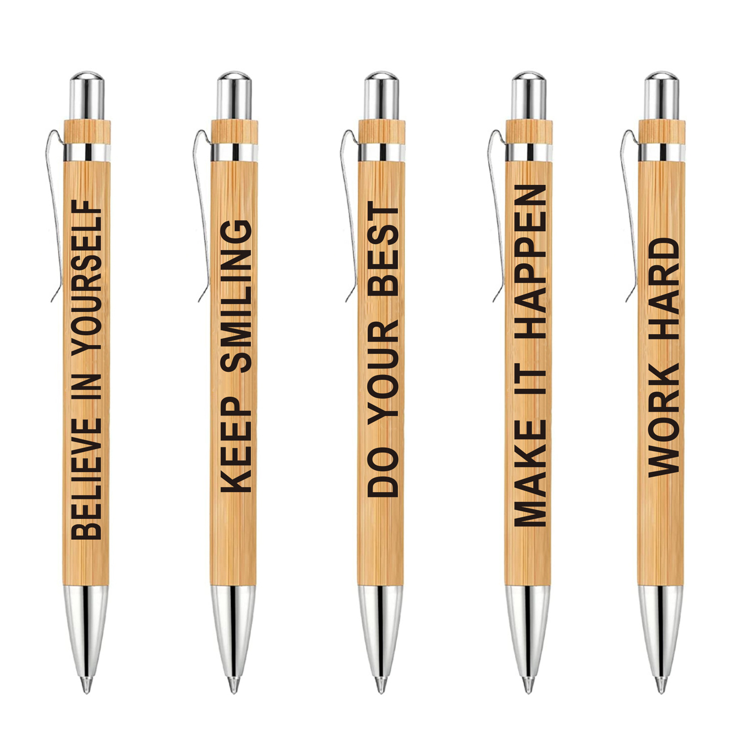 Bamboo Inkless Pen with Eraser - Corporate Goshopia