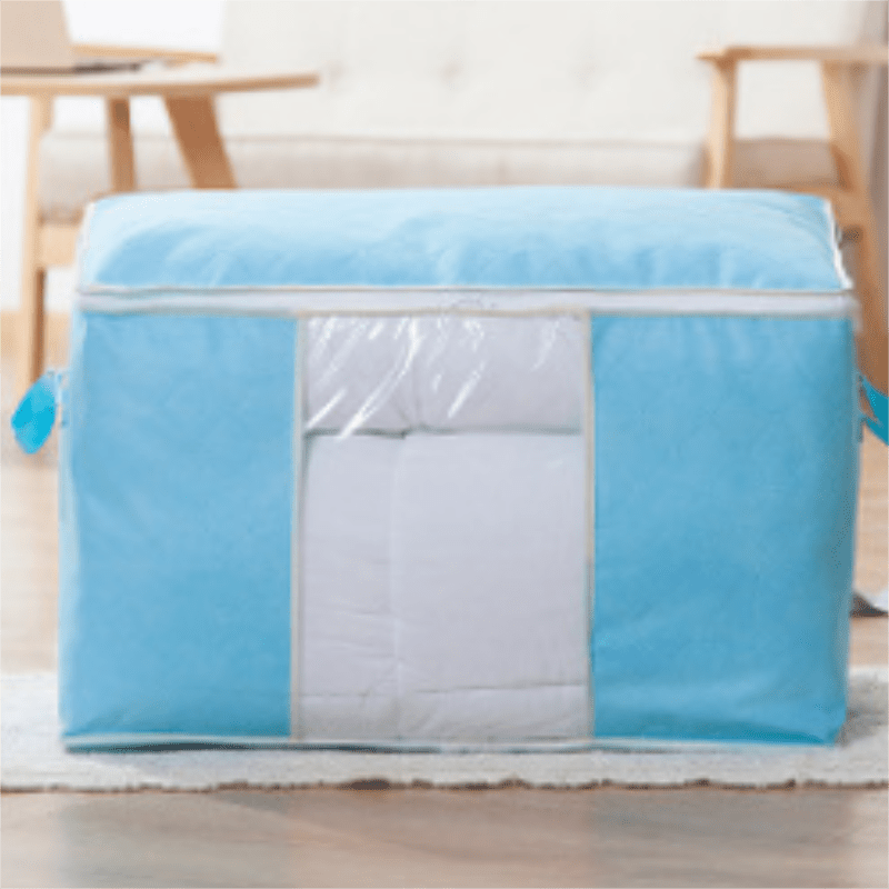 Large-capacity Storage Bag, Dustproof Blanket Zipper Organizer, Foldable Clothes  Bag With Handles - Temu