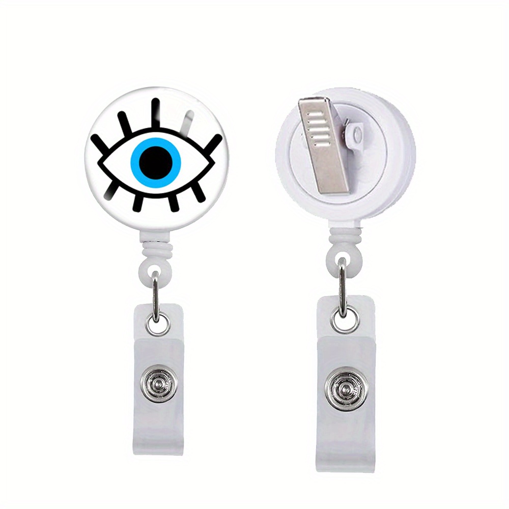 Retractable Badge Holder Cute Care Badge Reel Badge Holder - Temu