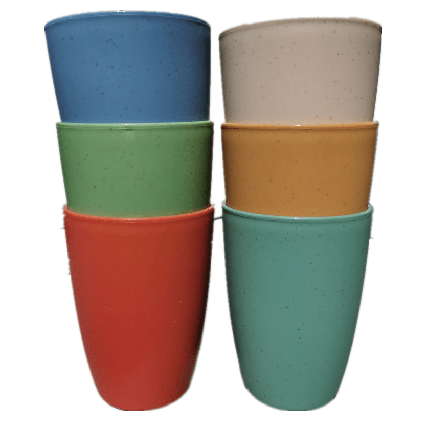  PLASKIDY Kids Cups Set of 15 Children Plastic Cups Reusable -  15 Oz Drinking Cups for Kids - BPA Free Dishwasher Safe Unbreakable Plastic  Water Tumblers : Toys & Games