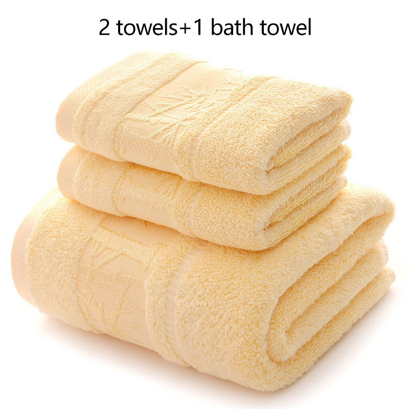 Bamboo Towels Set, High Absorbent Towels For Bathroom, Super Soft Hand And Bath  Towel, 2 Hand Towel & 1 Bath Towel - Temu Portugal