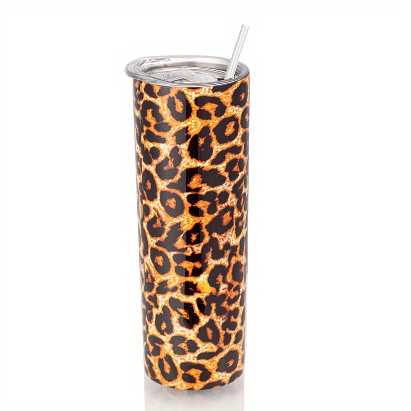 New Stanley 30oz/887ml STRAW CUP Tumbler Leopard with Straw Lids Stainless  Steel Coffee Termos Cup Car Mugs Vacuum Cup - AliExpress