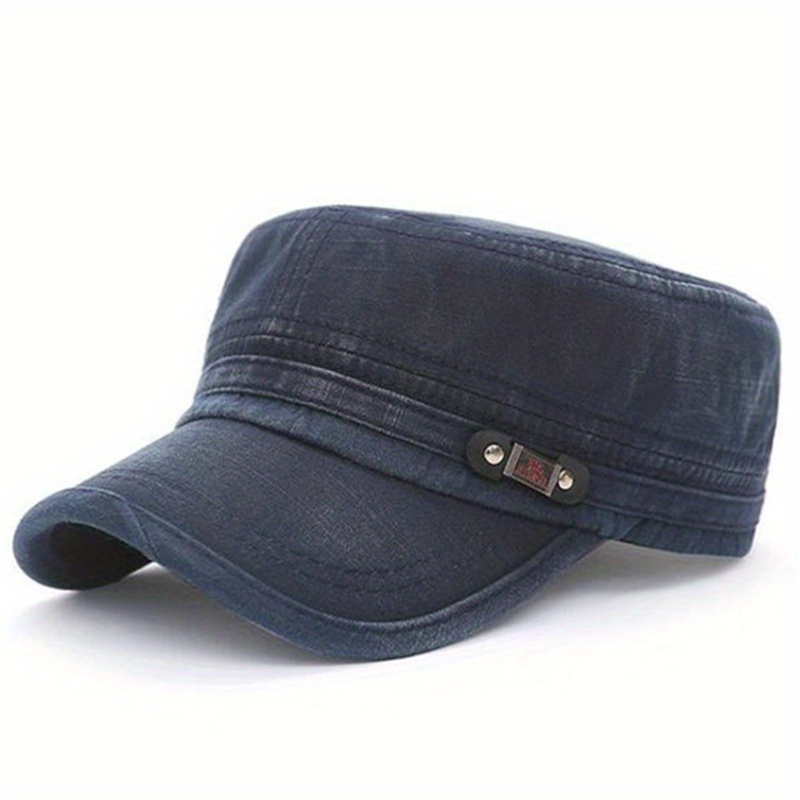 Image of Men's Outdoor Casual Flat Cap, Spring/summer Style