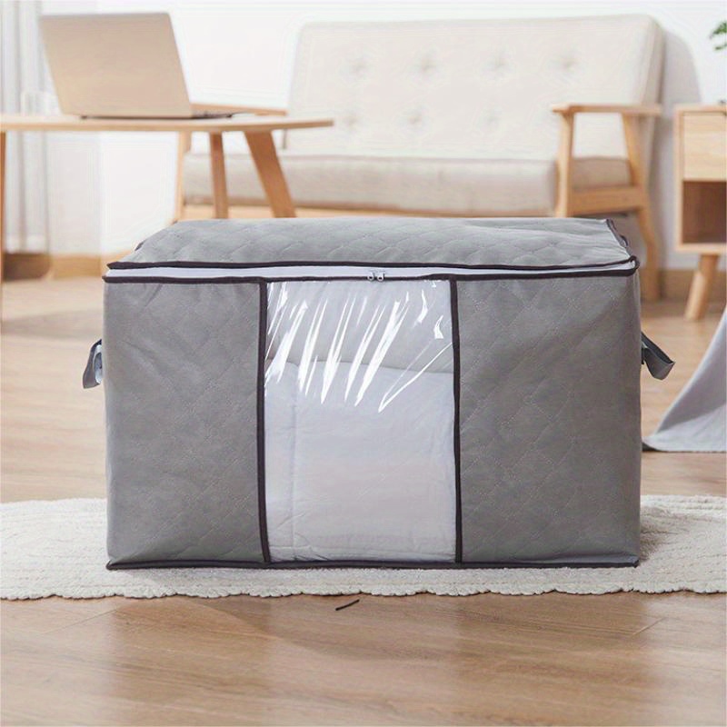 Large Capacity Storage Bag Dustproof Blanket Zipper - Temu