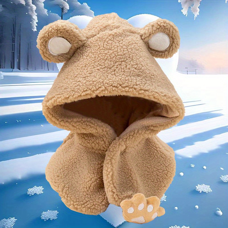 Cappello Passamontagna Inverno Ragazze Pile Balaclava Orso Passamontagna da  Neve 3 in 1 Bambino Inverno Berretto con Cappello Maschera Ragazza  antivento Peluche Balaclava Regalo Invernale (Brown) : : Moda