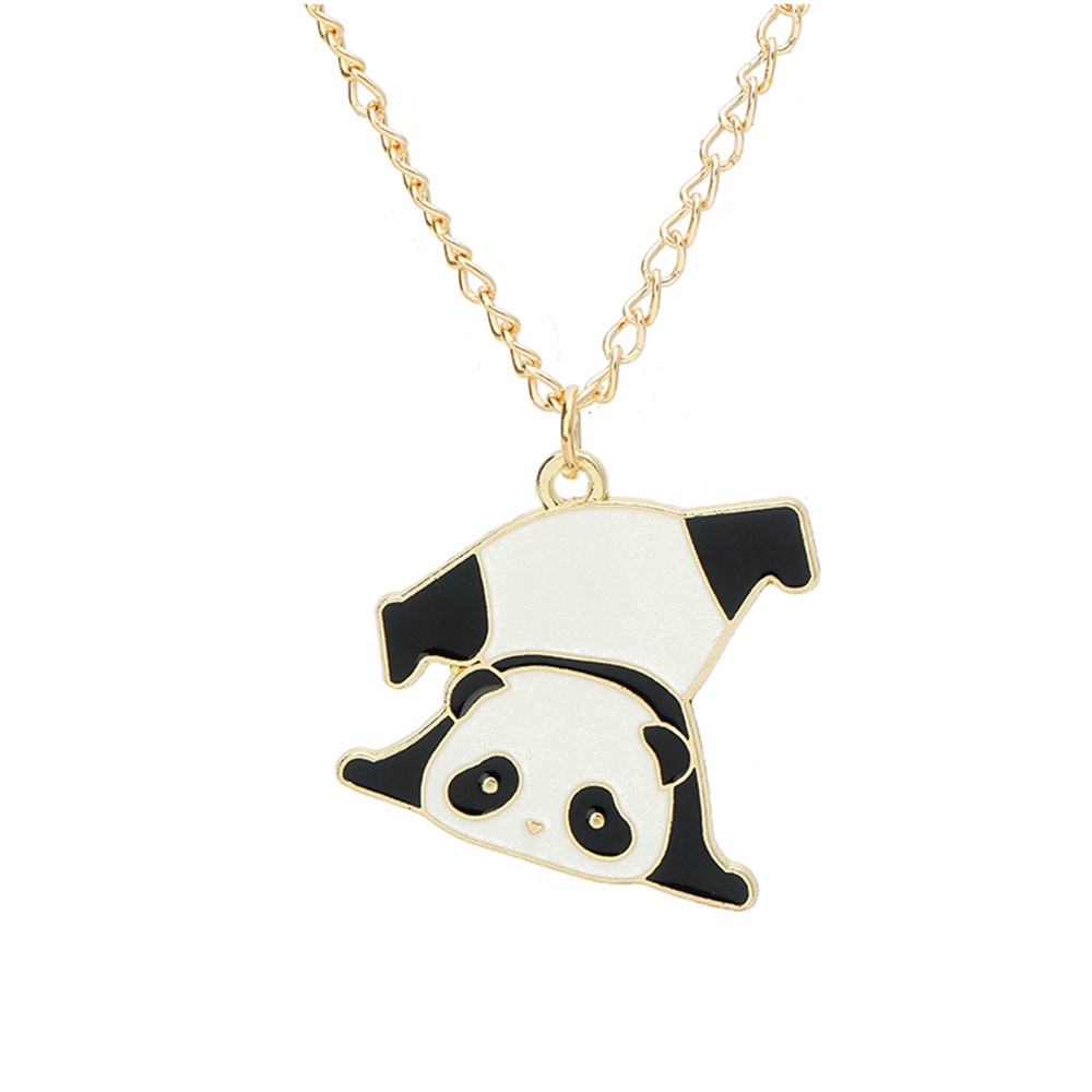 1pc Colar De Panda De Desenho Animado Masculino Para Mulheres Fofo  Divertido Esportivo Pingente De Liga De Zinco Panda - Temu Portugal