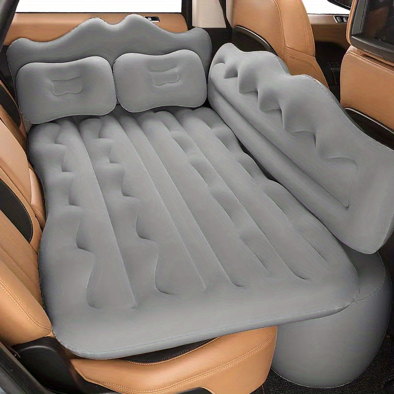 Matelas gonflable pour siège arrière de voiture, coussin gonflable, coussin  d'air, intérieur, camping, automobile, accessoires, montres-caravane