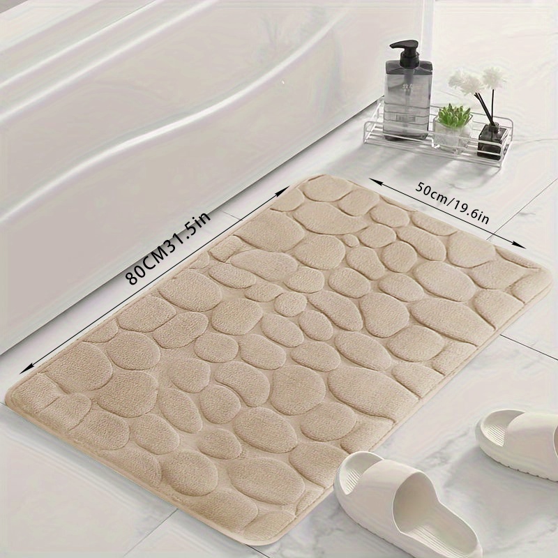 Memory Foam Soft Bath Mats - Non Slip Absorbent Bathroom Rugs Extra Large  Size Runner Long Mat for Kitchen Bathroom Floors