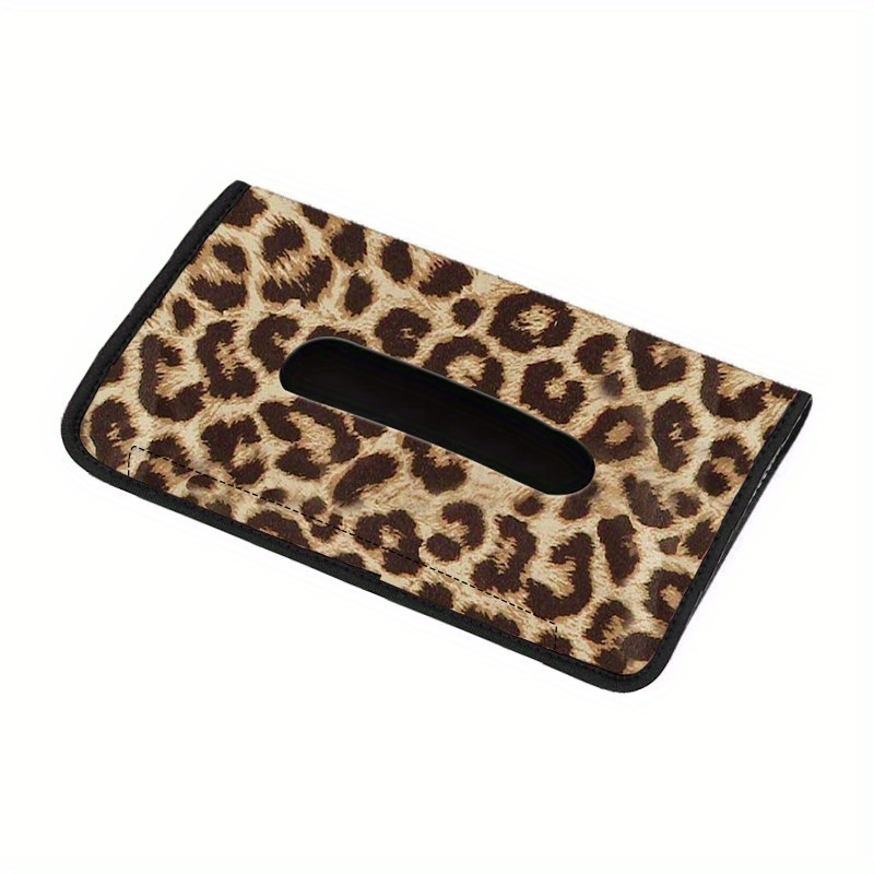 Printed Pattern Tissue Box, Print Interior Accessory, Sun Visor Tissue Holder, Tissue Box