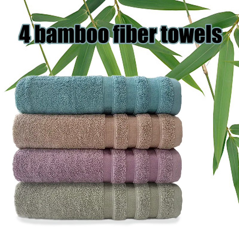 High quality Bath Towels Bamboo Fiber Soft And Absorbent - Temu