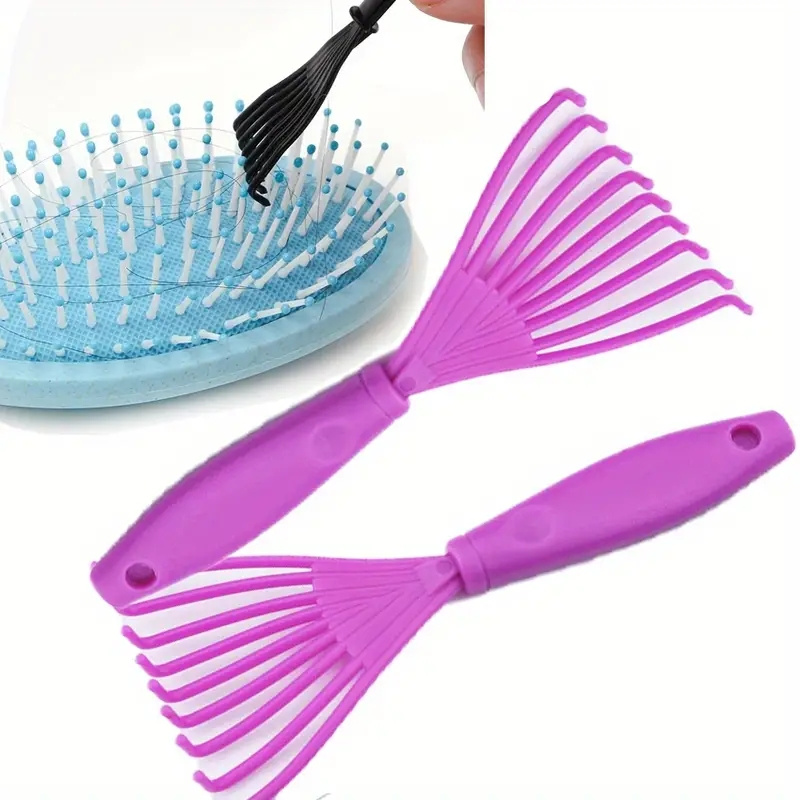 4Pcs Brush Brush Cleaner Tool Hair Remover for Cleaning Removing