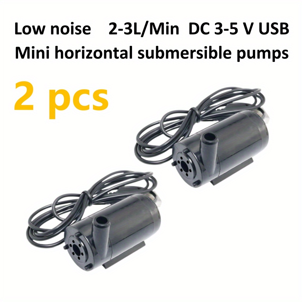 3 5 V Usb Mini Horizontal Submersible Pumps Low Noise - Temu