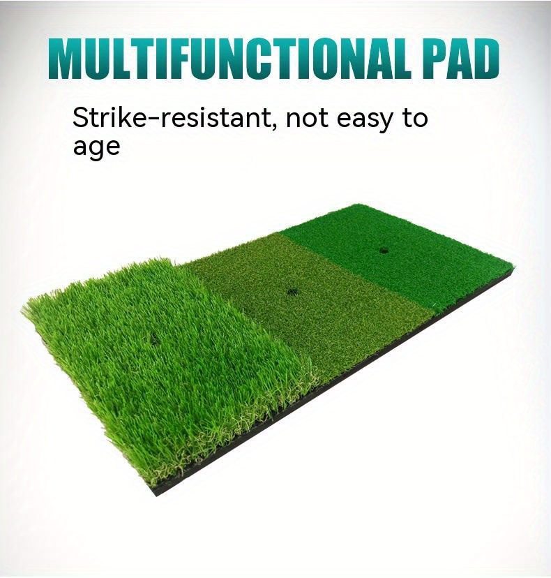 Golf Swing Practice Pad Multifunctional Three color Golf Temu