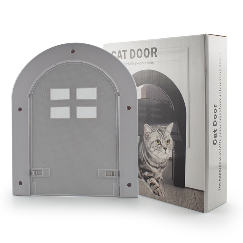 Lockable pet clearance door