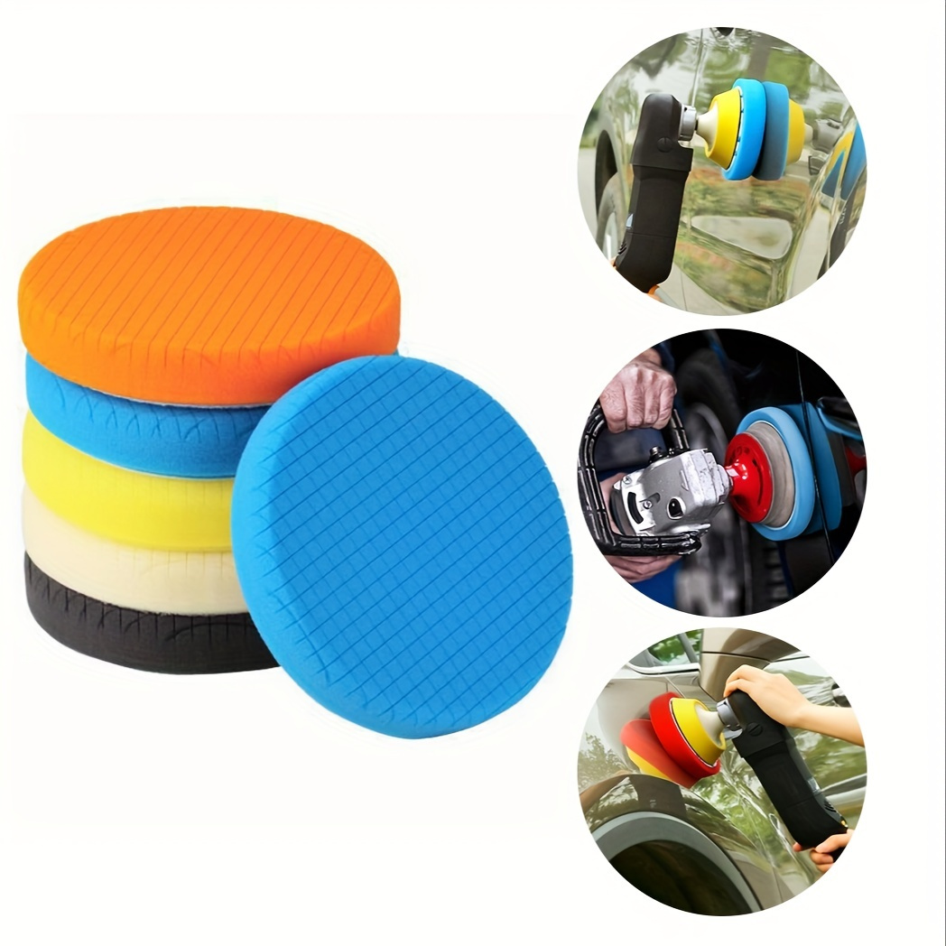 Car Polishing Pad Kit Buffing Pads Sponge Polishing Pads - Temu