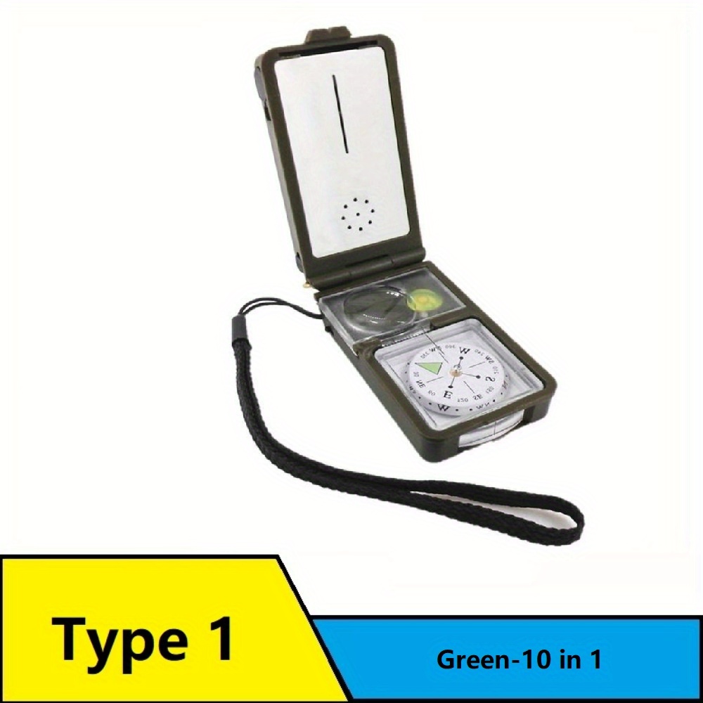 Portable Outdoor Survival Compass, Mini Pocket Handheld Compass for Camping  Hiking Boating