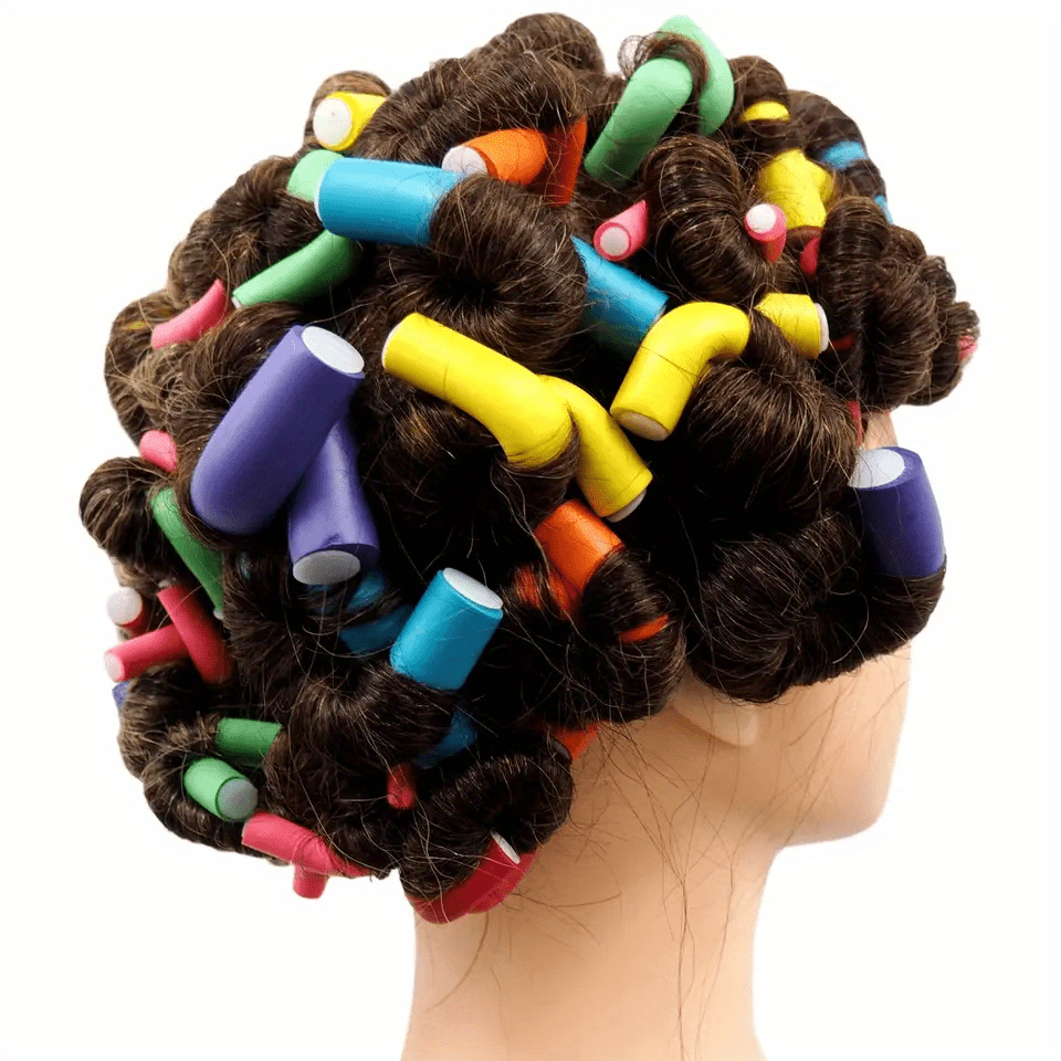 Heatless Flexible Hair Rollers Curlers Heatless Flexible Temu