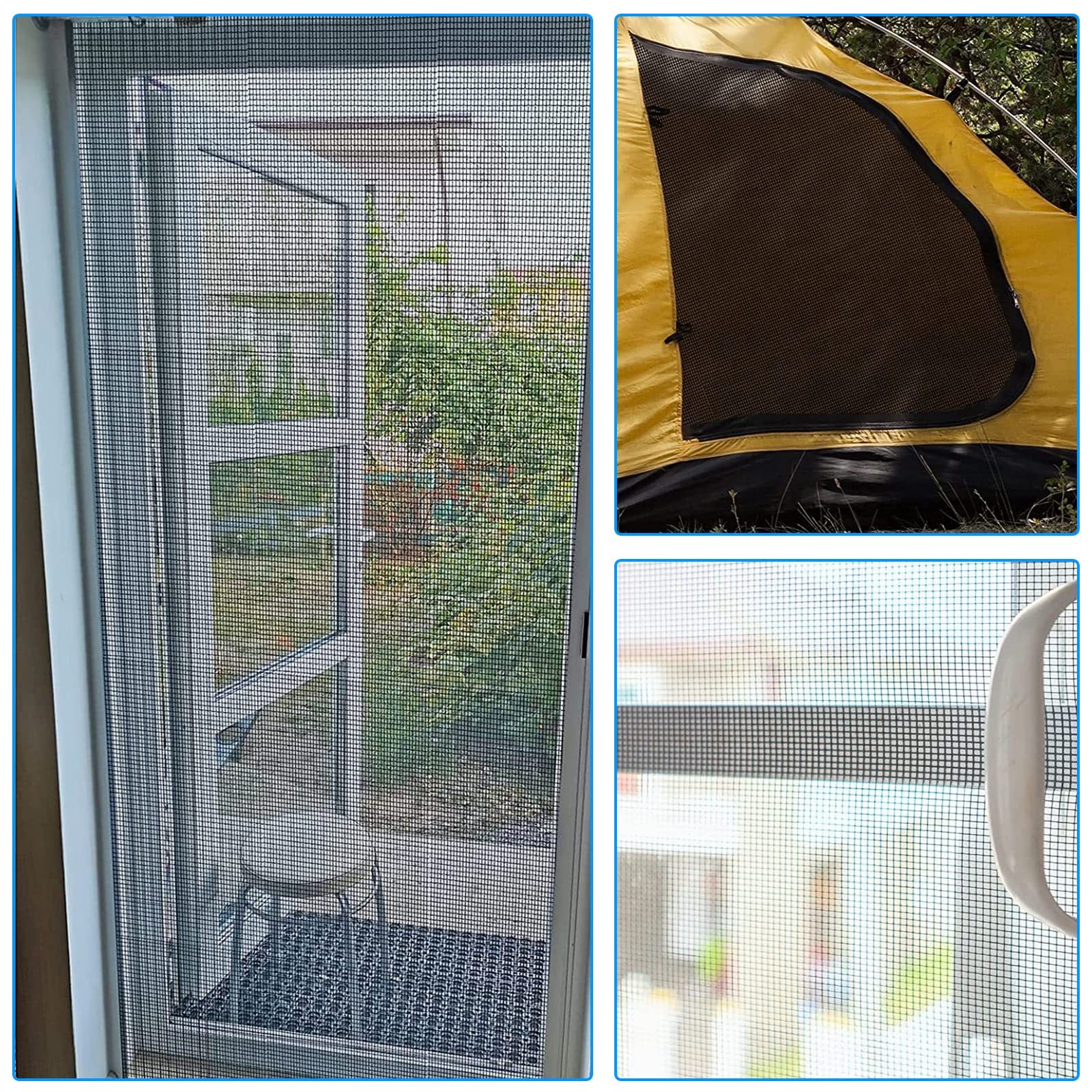 Aluminum Wall Repair Patch Self Adhesive Screen Patches Repair For Drywall Plasterboard (4PCS, 4