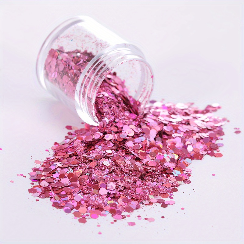 FAIRY, Pastel Pink, Chunky Pink Glitter, Glitter for Resin, Glitter for  Makeup, Glitter for Tumblers, Pink Glitter, Glitter for Crafts