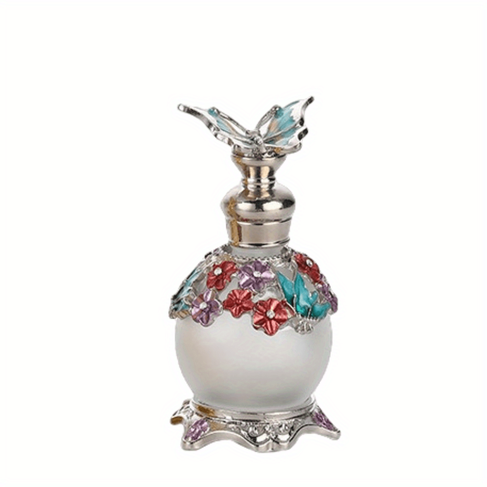 Buy YU FENG 15ml Fancy Retro Round Empty Perfume Bottle Antique