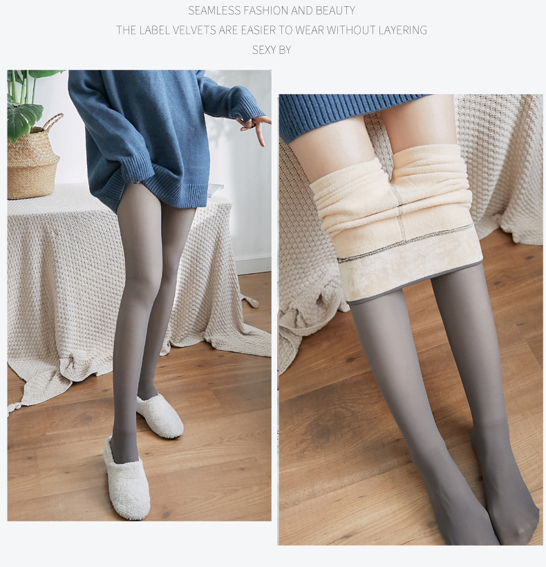 Thermal Fleece Lined Tights – Line & Label