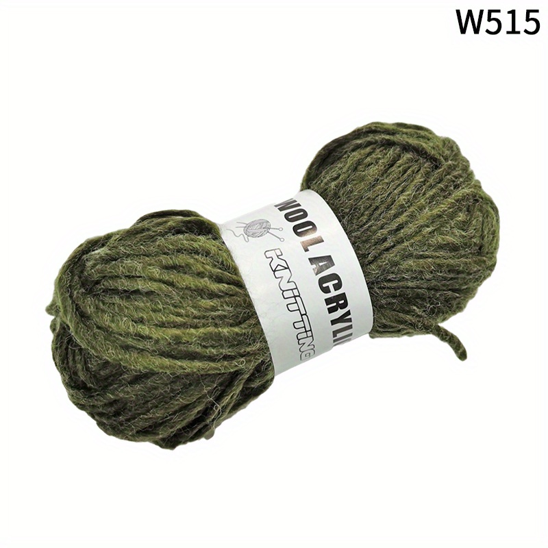  Green Super Chunky Yarn,Arm Knit,100g/0.22lb DIY