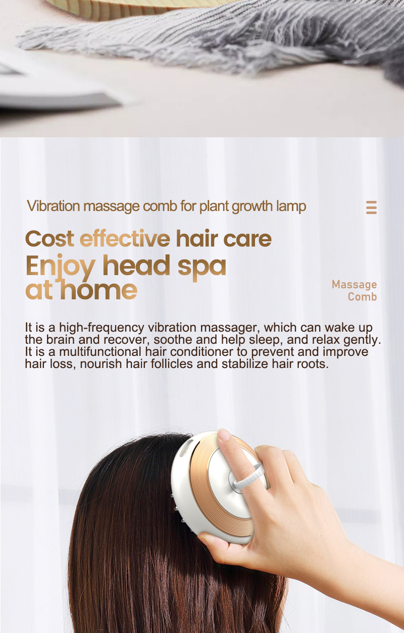 1pc electric scalp care massage comb home massage machine with liquid guide essential oil for maximum relaxation details 16