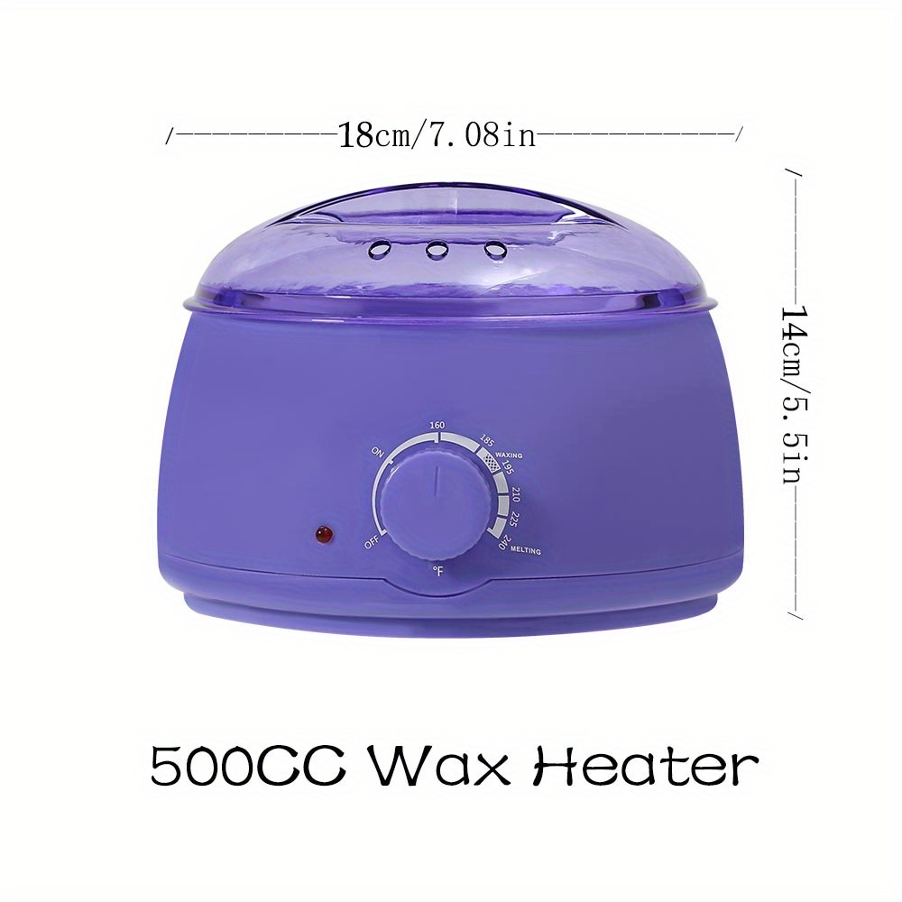 Sensitive Skin Wax Warmer Kit for Home Hair Removal - Includes 4pcs Hard  Wax Beads for Painless and Gentle Waxing