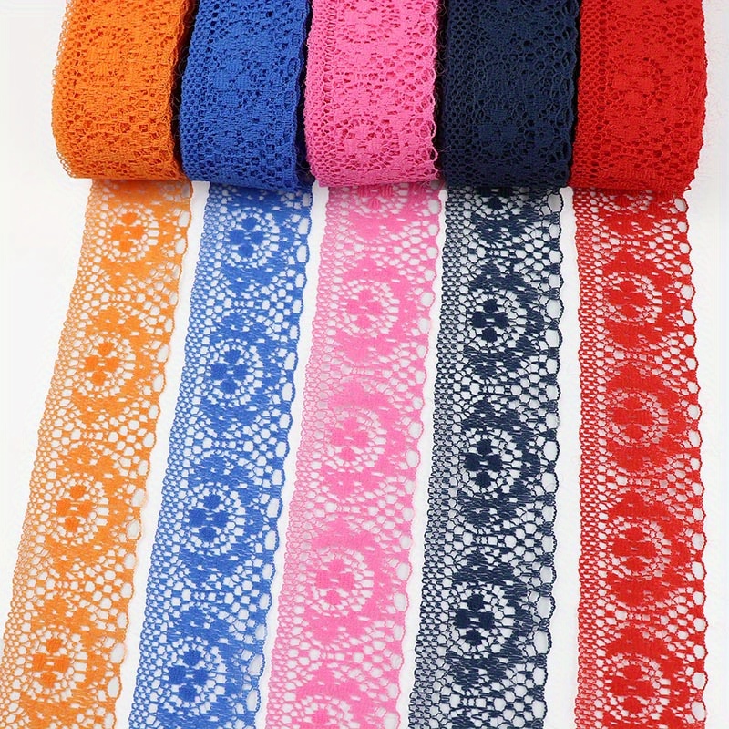 25 Yards Lace Trim Ribbon, 1.2 Inch Wide Vintage