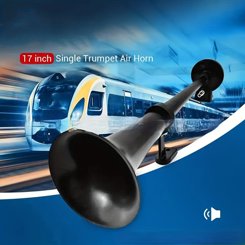 Loud Volume Single Truck Trumpet Compressor 12/24v Car Air - Temu