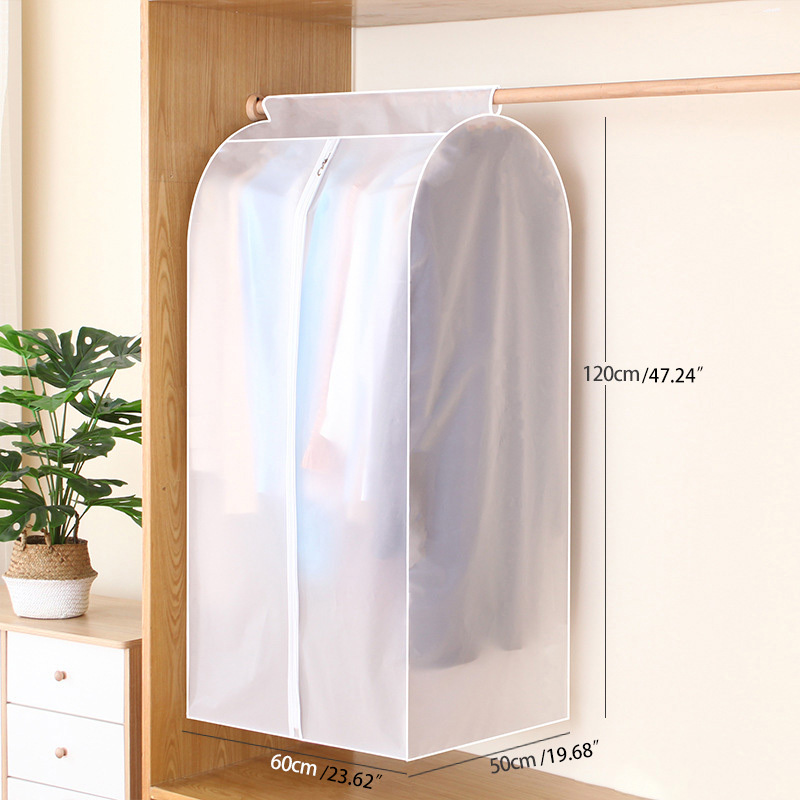 Clothes Storage Wardrobe Hanging Storage Bag Peva Material - Temu