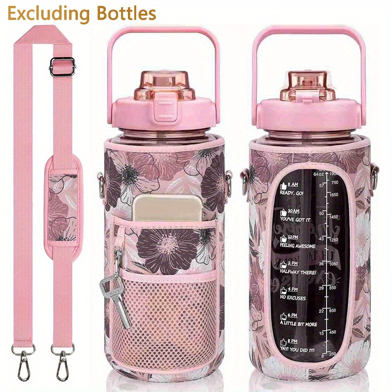  Thermoflask Packable Bottle Sling, Hands-Free Water Bottle  Carrier with Strap for Travel or Gym, Fits 24 oz bottles : Sports & Outdoors