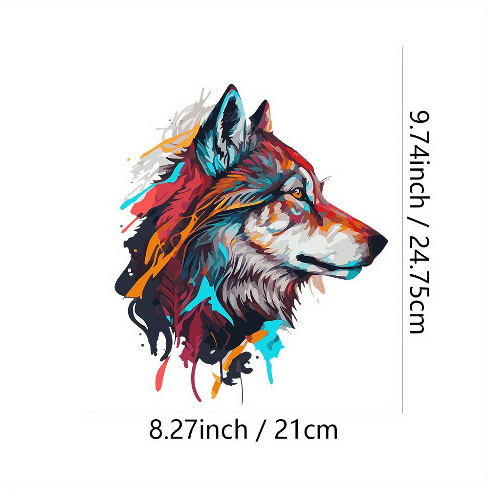 Wolf on sale jacket patch