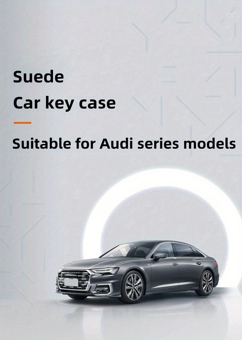 Carbon Auto Schlüssel Fall Abdeckung Für Audi A3 S3 A4 B9 A6 C8 A7 S7 4K