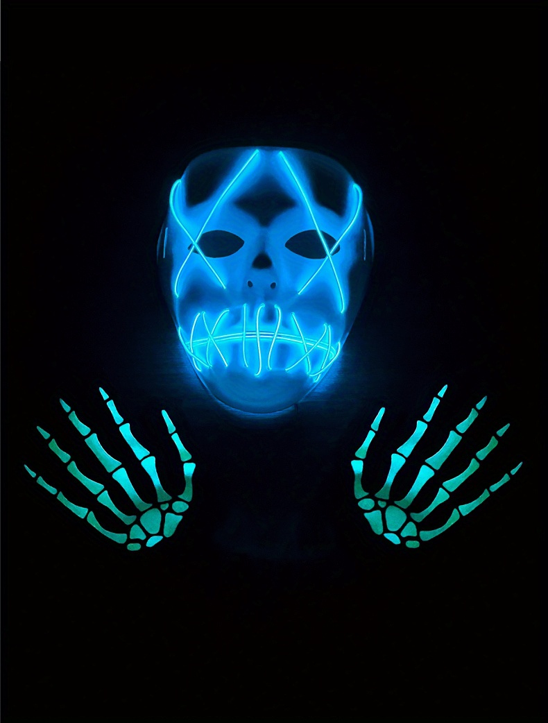 Blue Pumpkin Mask (For Dark Reaper)