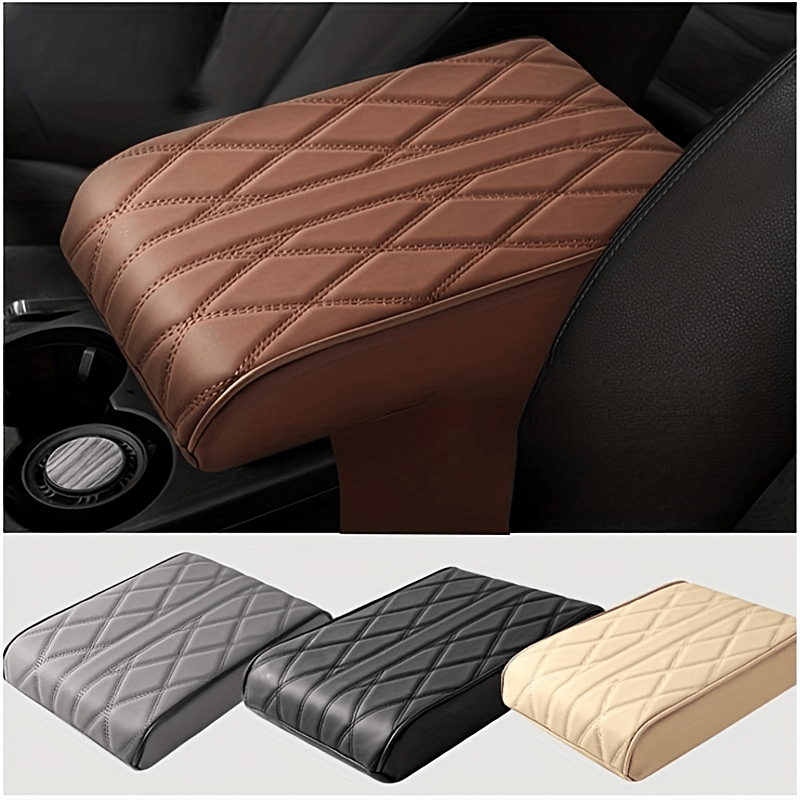 Car Armrest Box Pad Memory Cotton Heightening Pad Universal - Temu