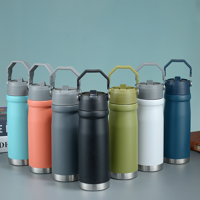 Stainless Steel Insulated Water Bottle Big Belly Cup Vacuum - Temu