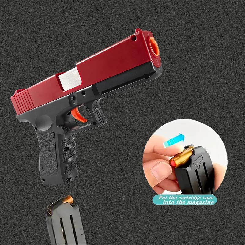 Shell Throwing Pistol Glock Soft Bullet Toy Gun G17 Pistola