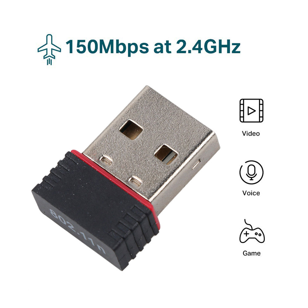 150Mbps Mini adaptateur USB sans fil WiFi