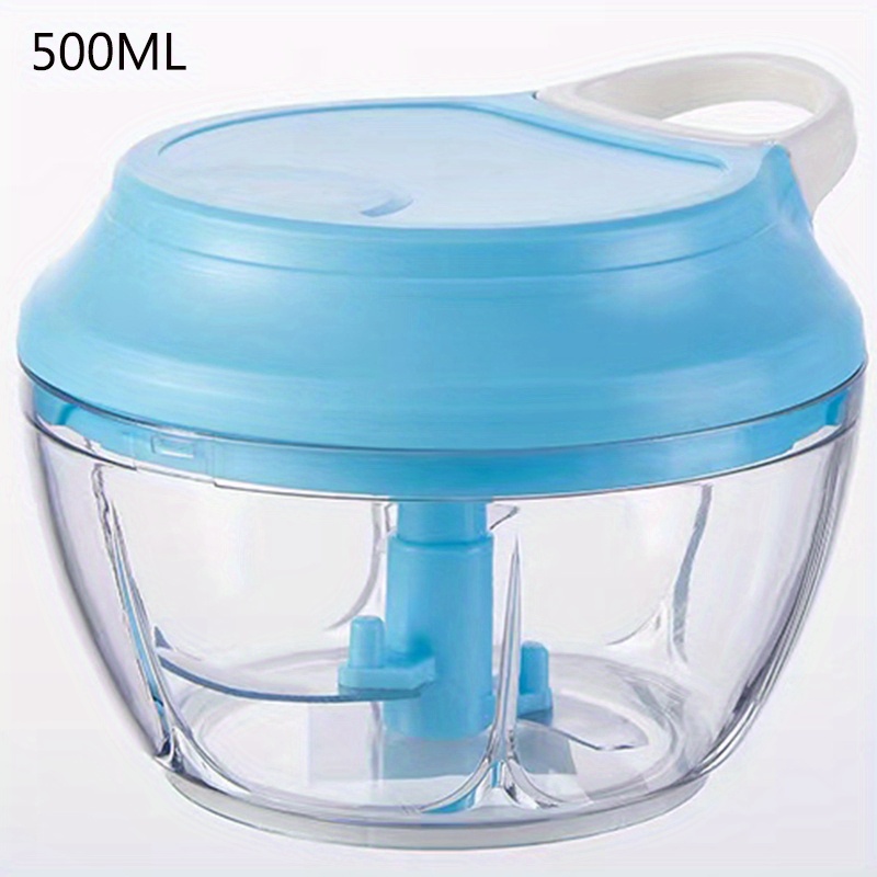 Manual Food Chopper For Vegetable Fruits Nuts Onions Chopper/ Hand Pull  Mincer Blender Mixer Food Processor/blender To Chop/ Puree/egg Whisker -  Temu