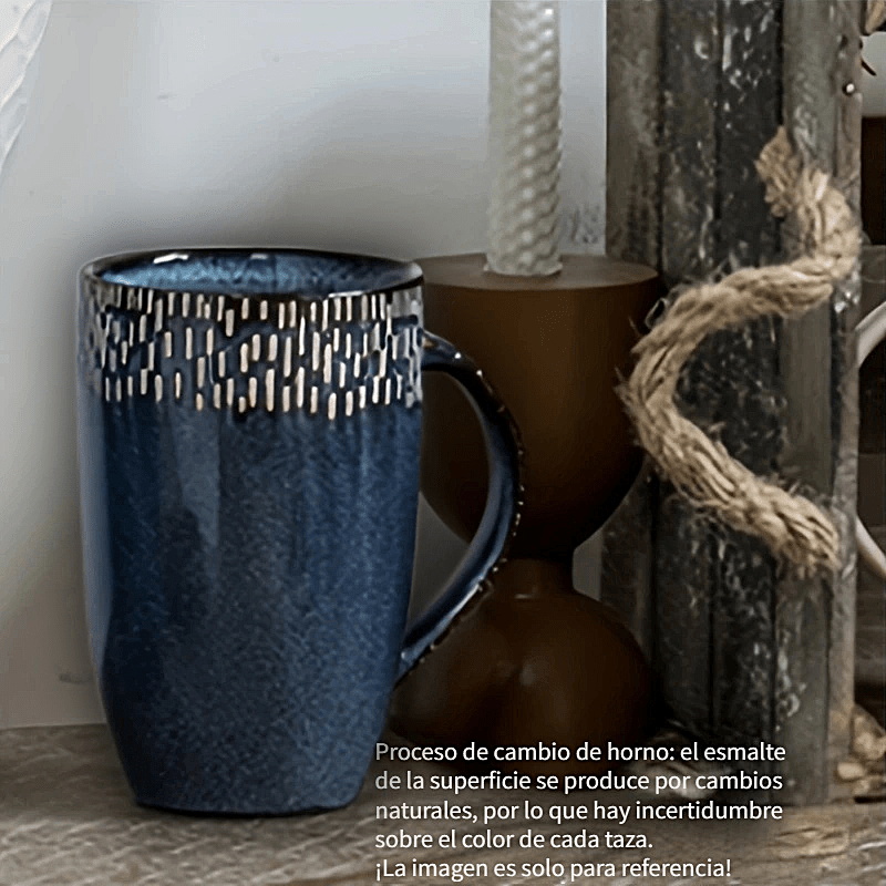 TIENDA EURASIA® Tazas de Infusion - Taza de Te de Ceramica con