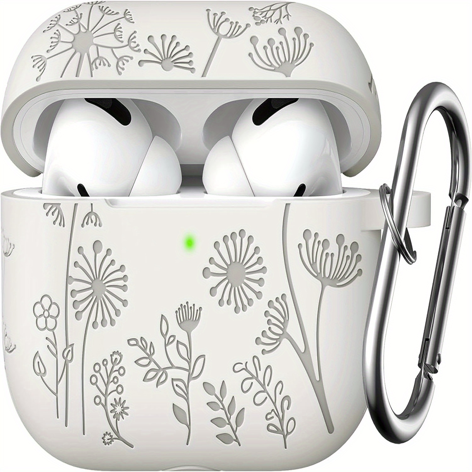 Carcasa Grabada Flores Compatible Pro 2 Linda Funda - Temu