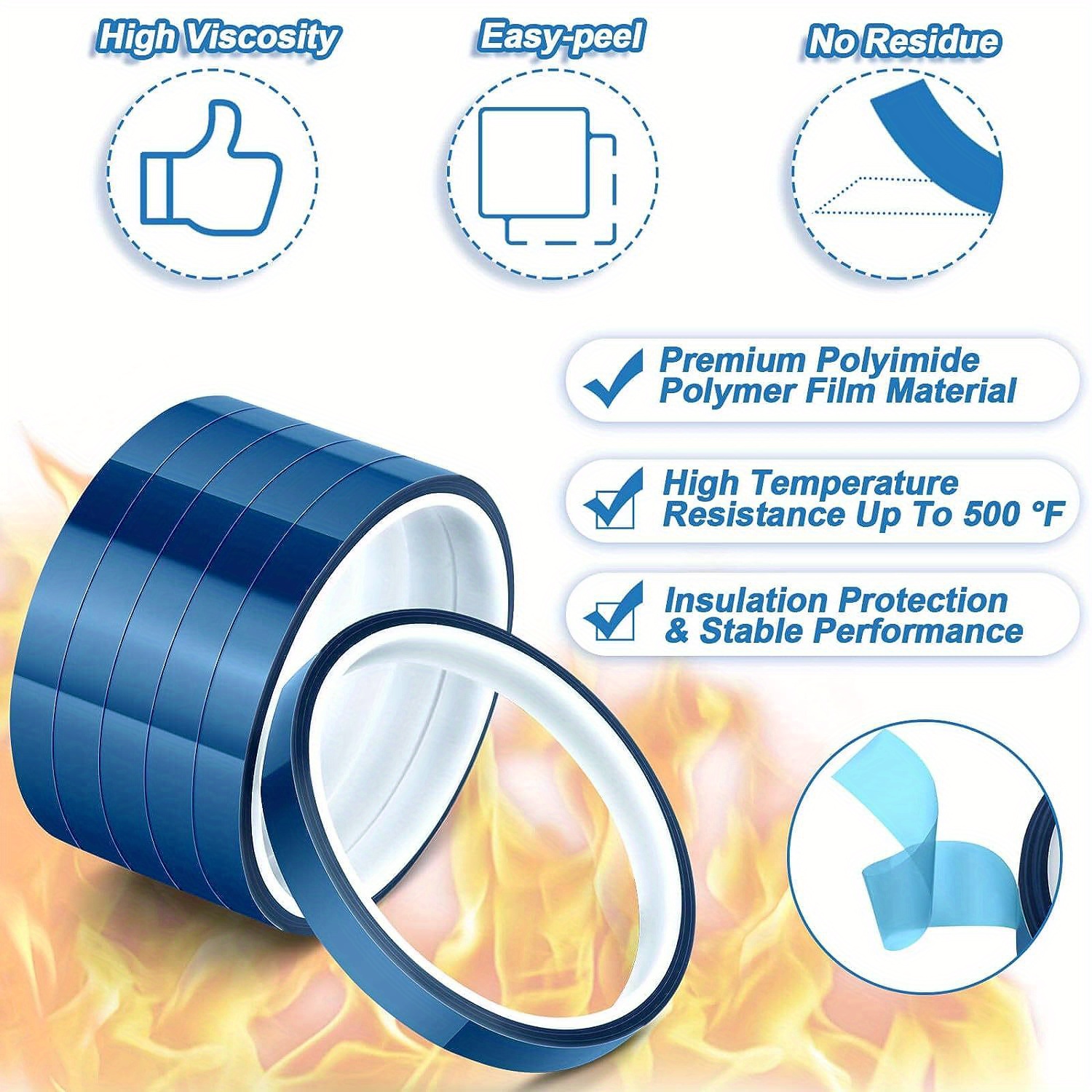 Blue Heat Tape for Sublimation