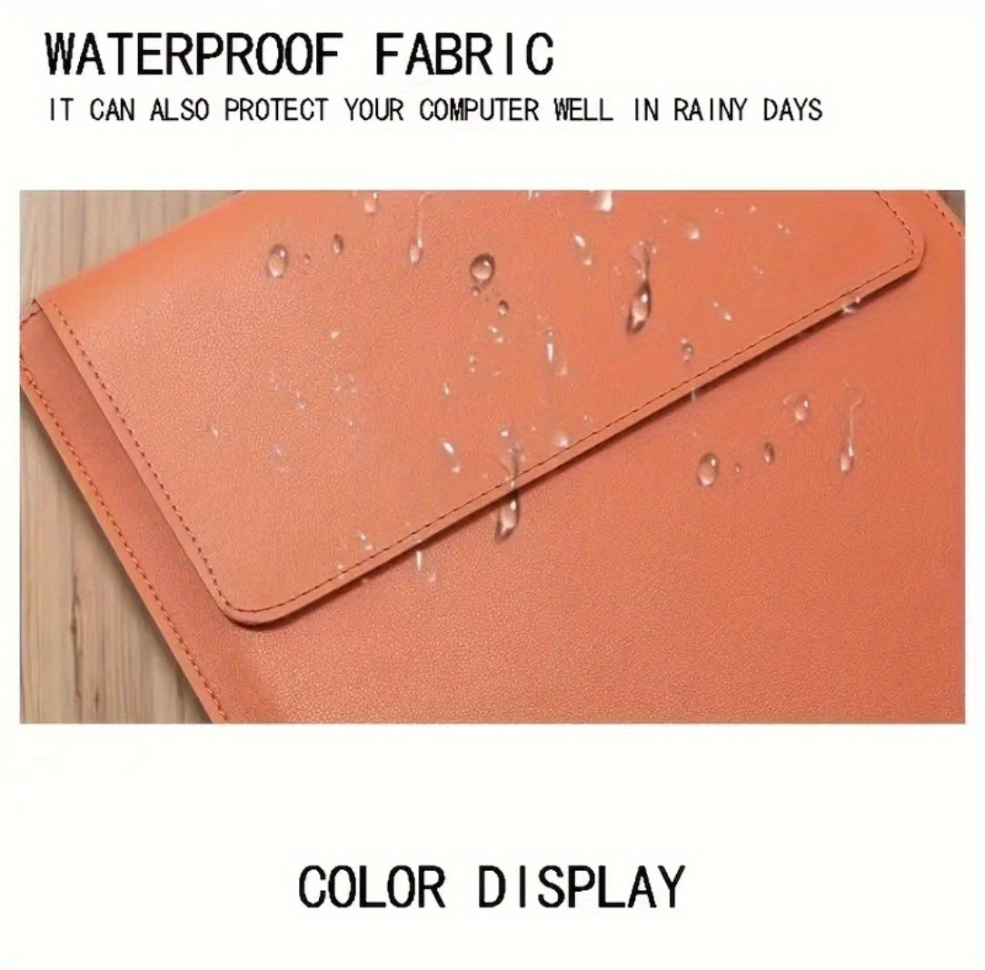 Simple Pu Laptop Protective Sleeve Computer Bag Liner Bag Temu