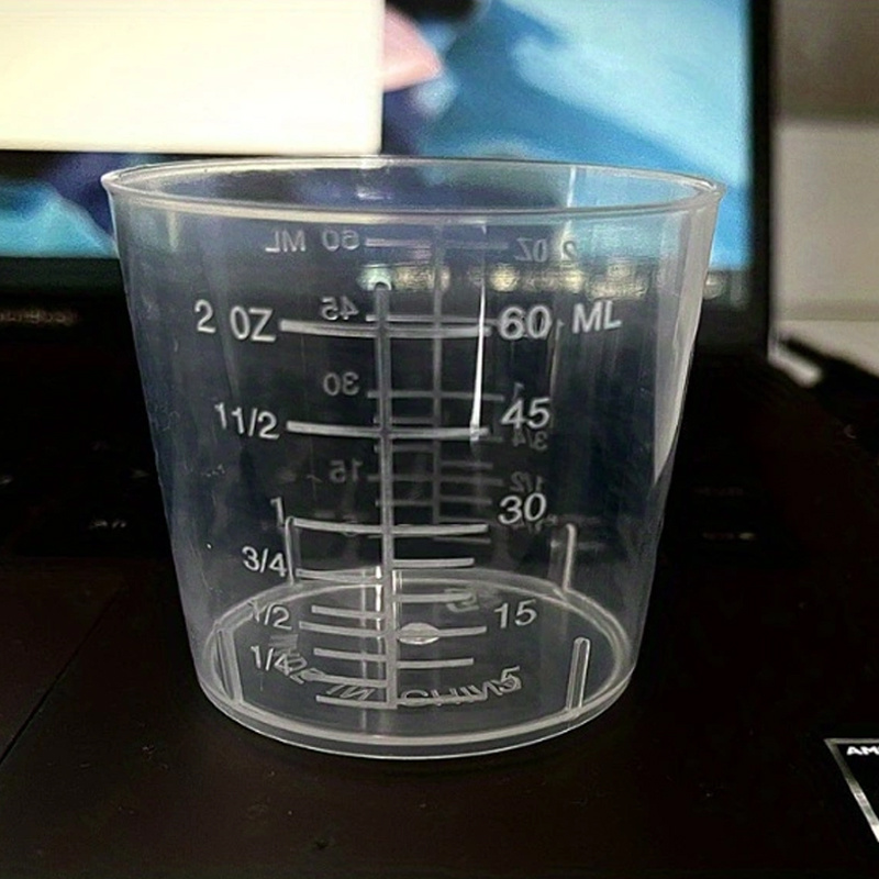 Transparent Plastic Measuring Cup Graduated Cup Small - Temu